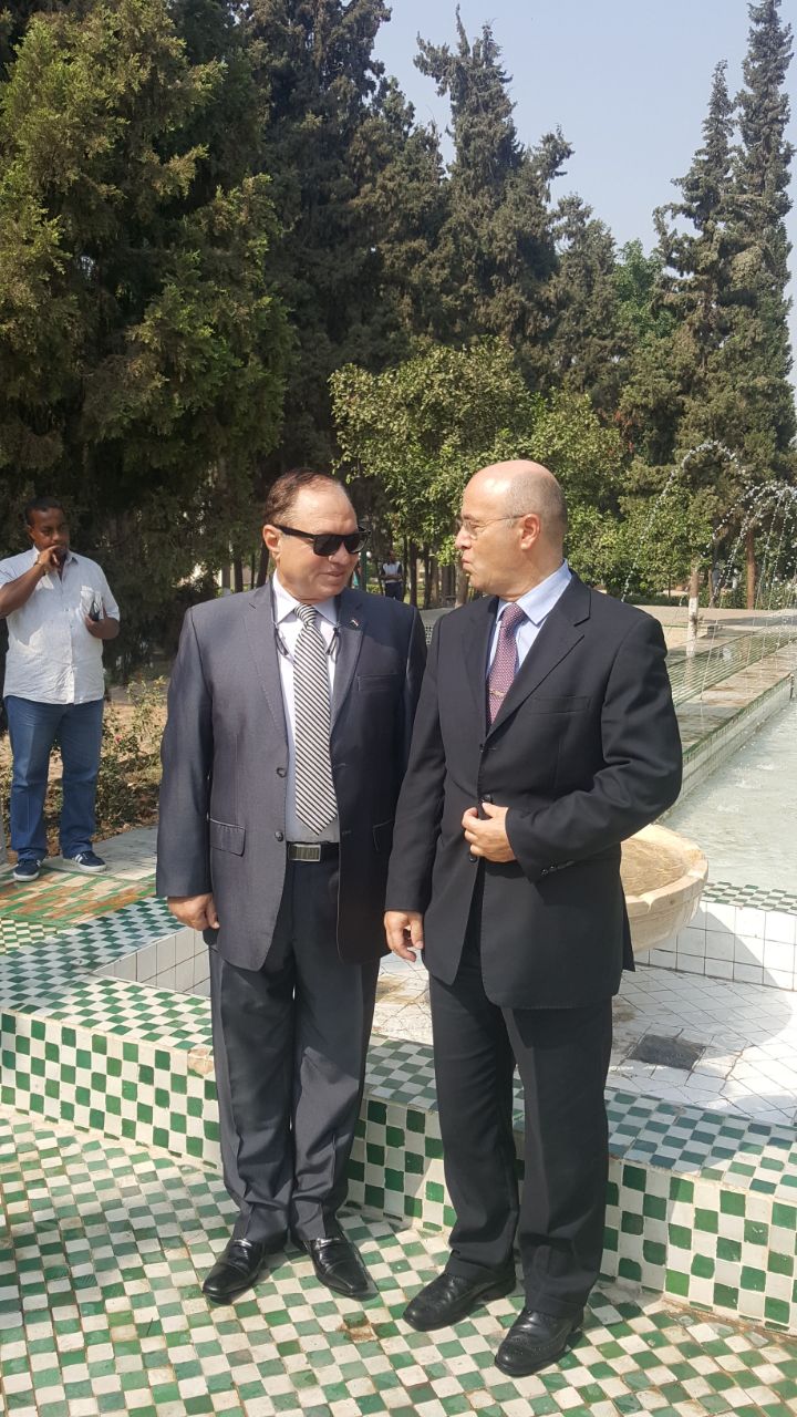 اللواء محمد سلطان والسفير أحمد التازى (2)