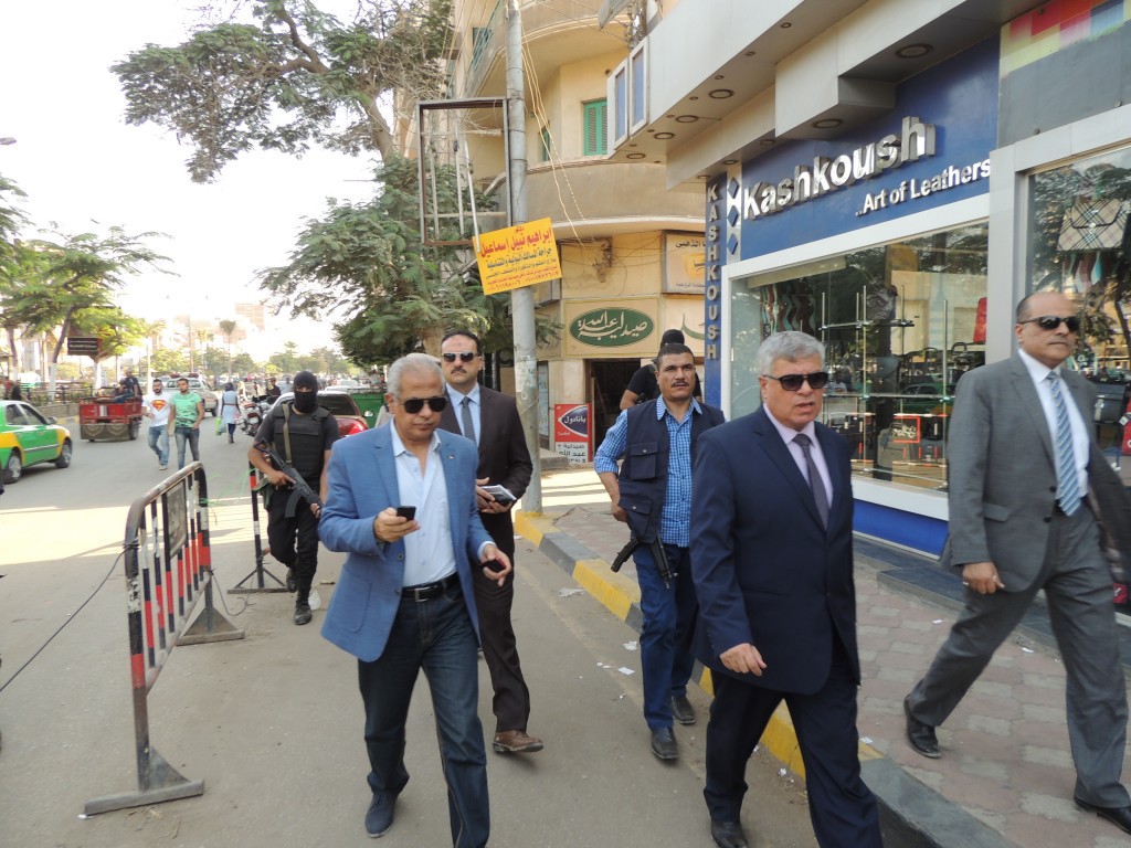  جولات متابعة بشوارع شبين الكوم 