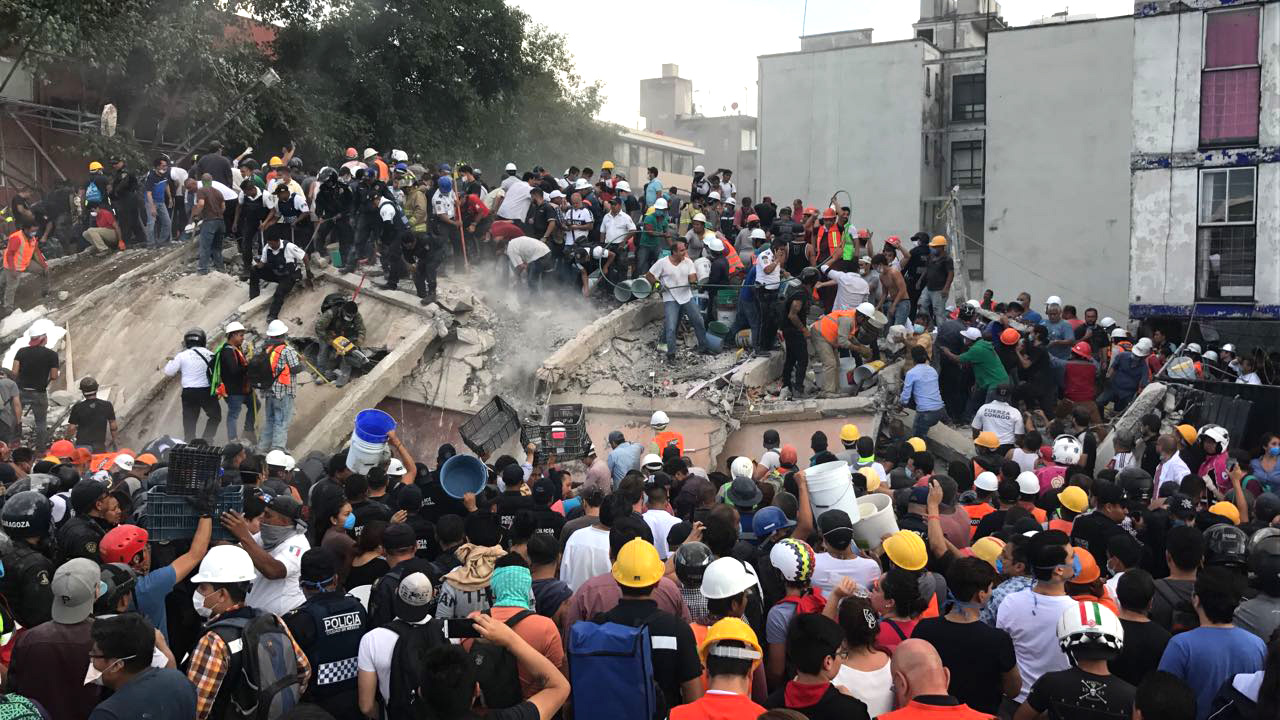 زلزال المكسيك المدمر