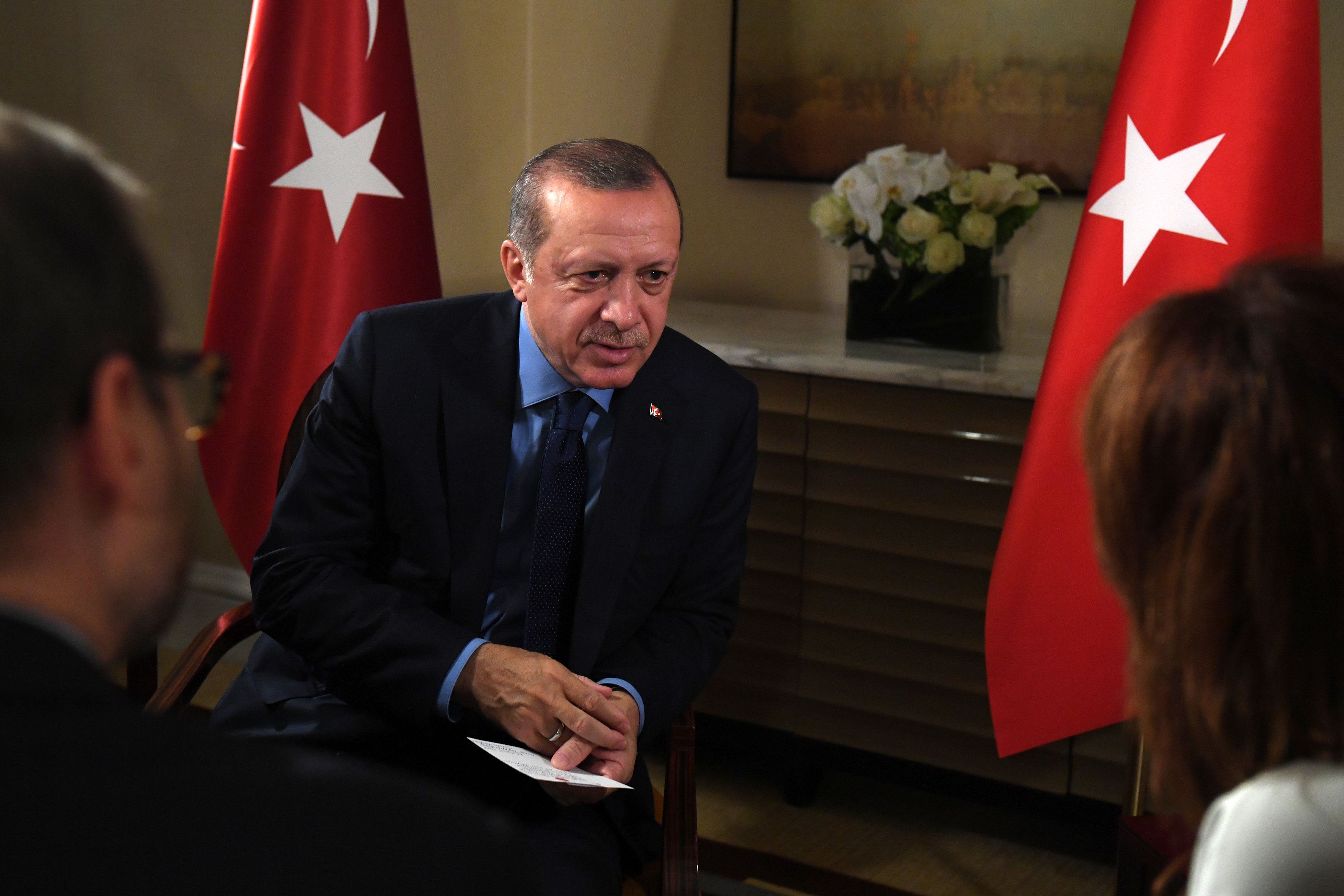 حوار أردوغان مع رويترز