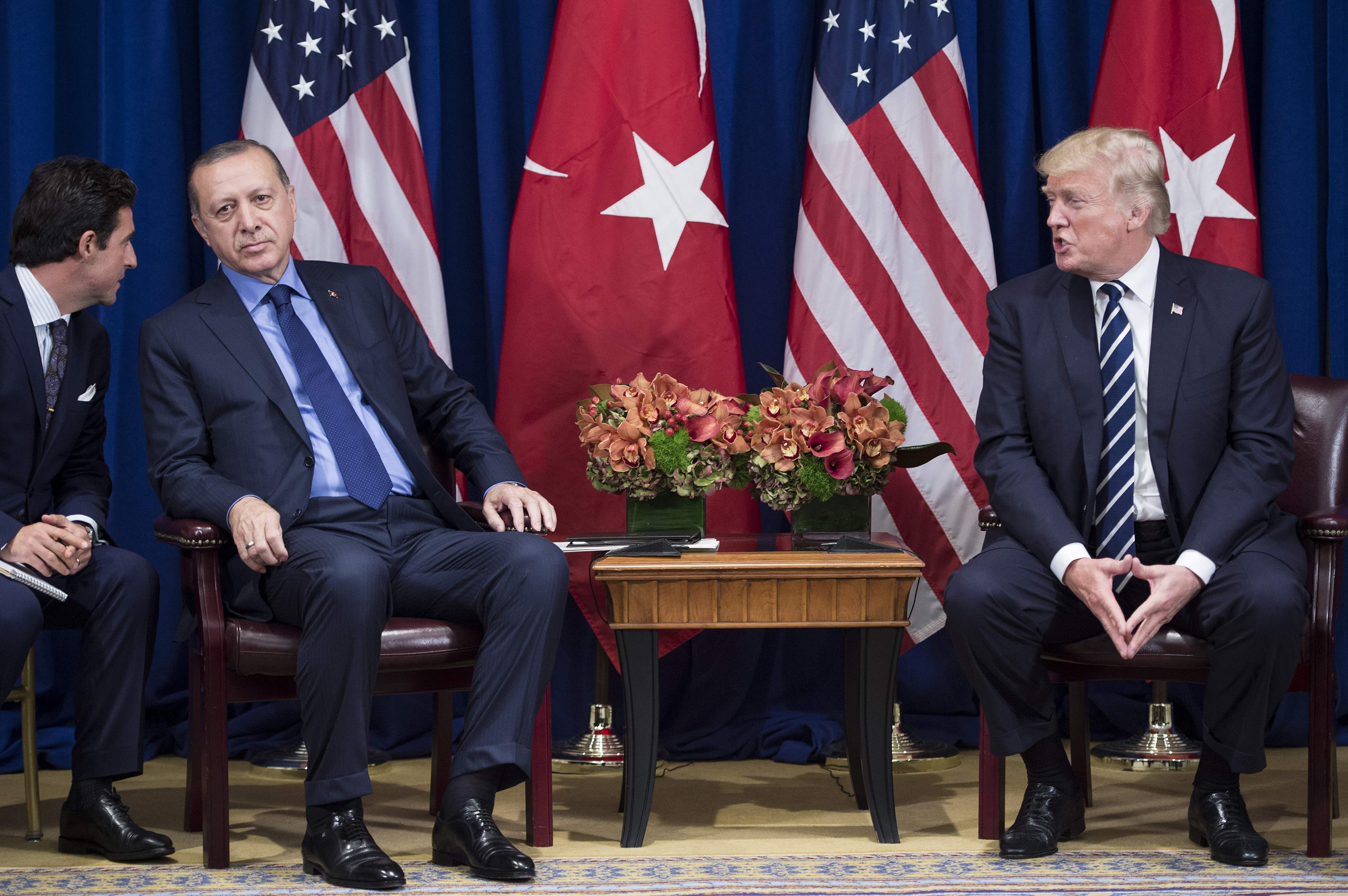 لقاء ترامب وأردوغان