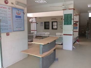 الوحدة الصحية فى قرية العمايدة بسوهاج