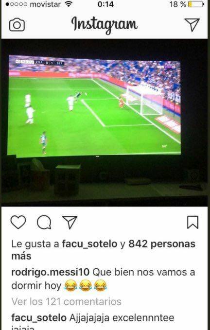 شقيق ميسيى على إنستجرام