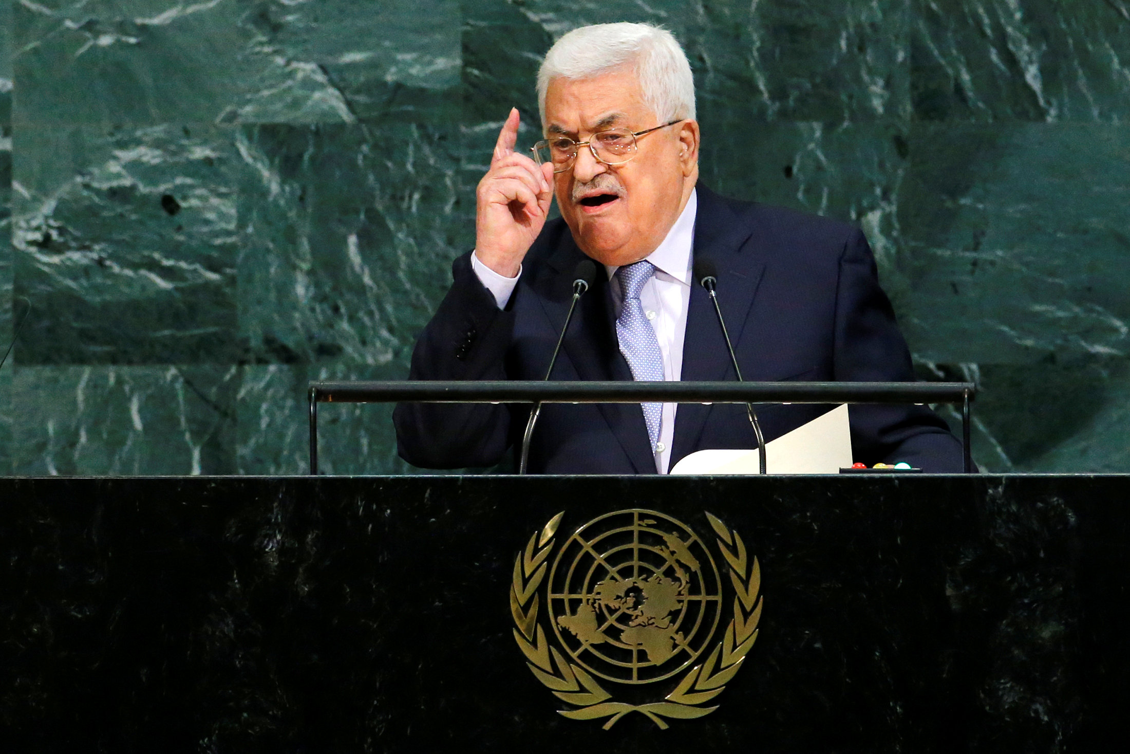 الرئيس الفلسطيني عباس أبو مازن