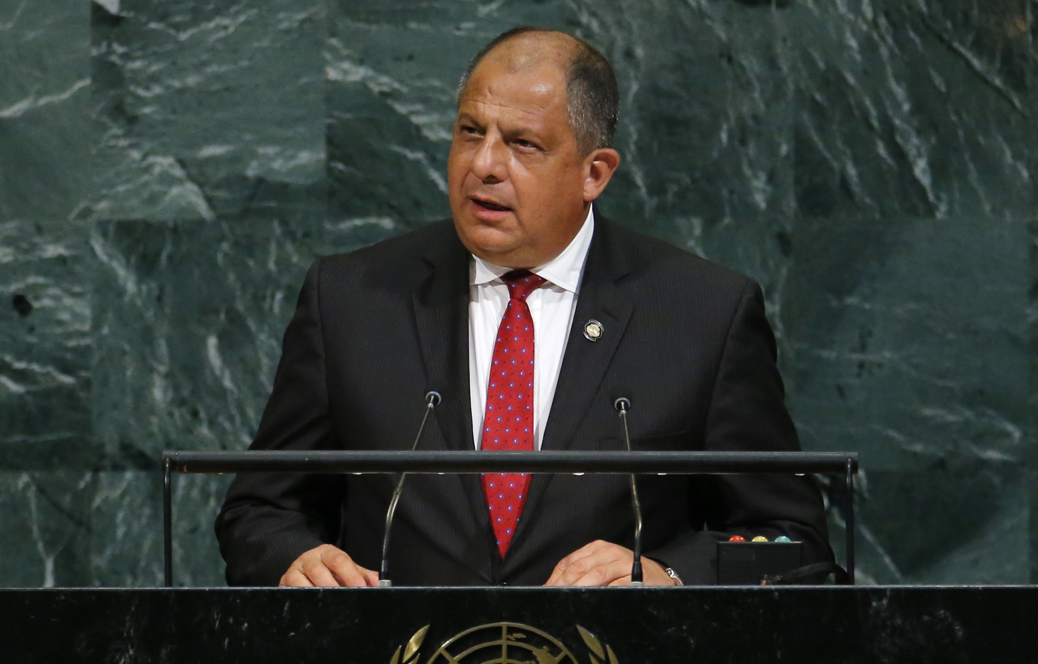 رئيس كوستاريكا لويس غييرمو سوليس