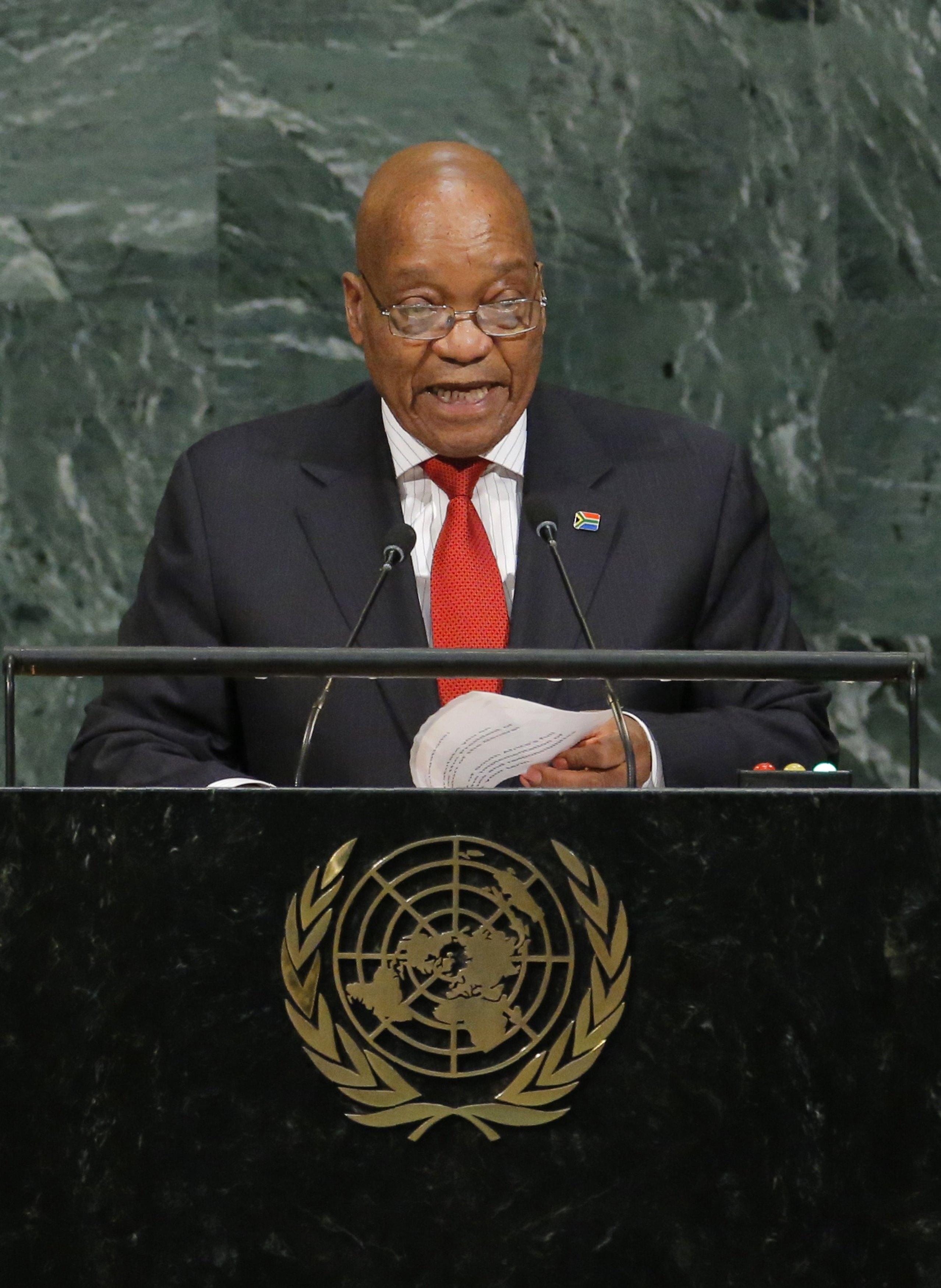 رئيس جمهورية جنوب أفريقيا زوما