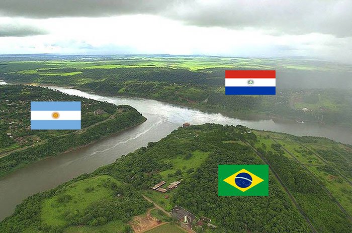 الأرجنتين والبرازيل وباراجواي