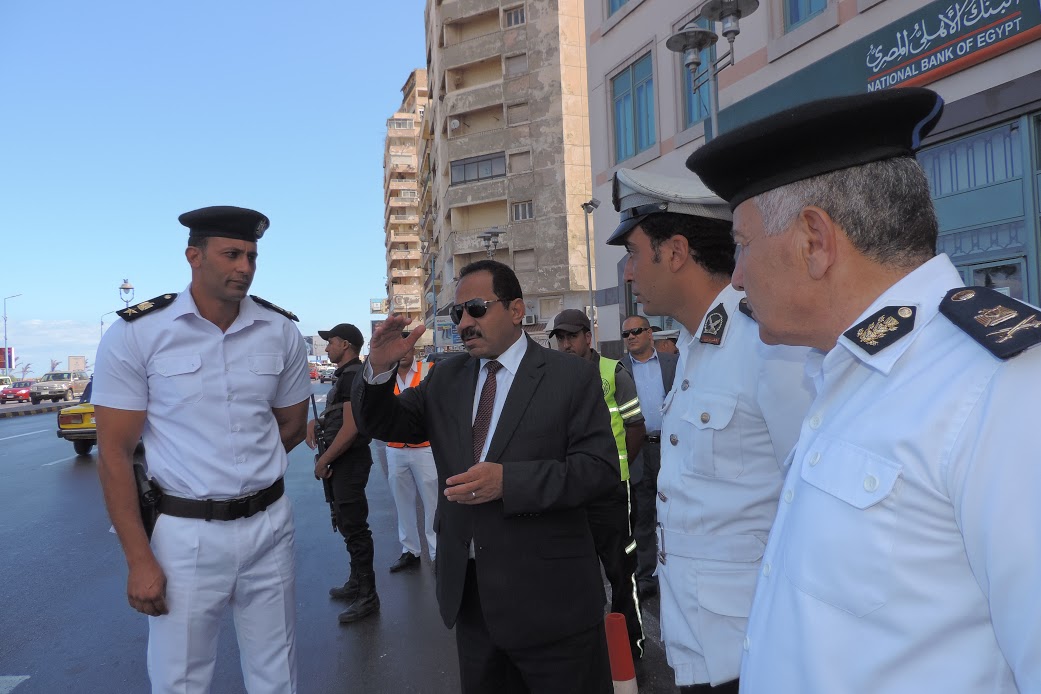 جولة مدير أمن الإسكندرية على مراكز الشرطة (7)
