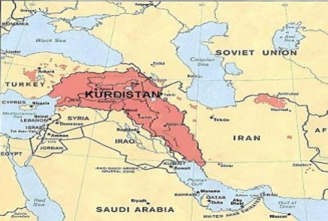 خريطة إقليم كردستان