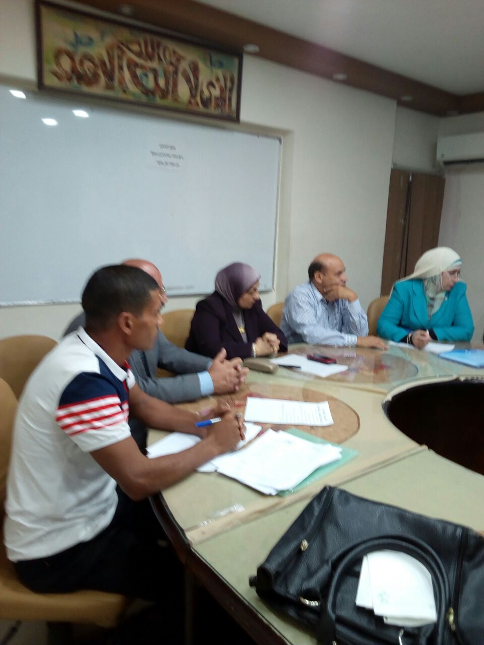 اجتماع وكيل تعليك الجيزة بالمعلمين (2)