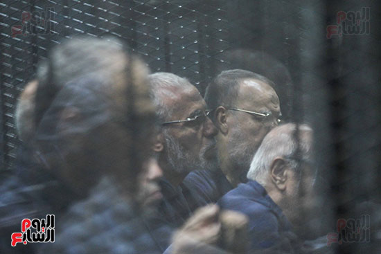 محاكمه محمد مرسى قضية اقتحام السجون (17)