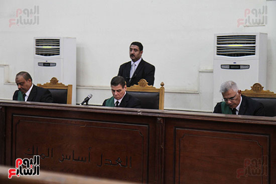 محاكمه محمد مرسى قضية اقتحام السجون (4)