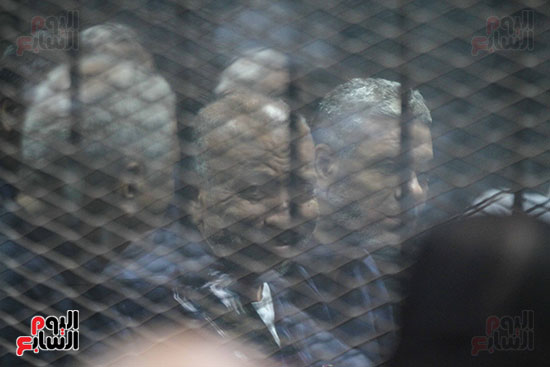 محاكمه محمد مرسى قضية اقتحام السجون (12)
