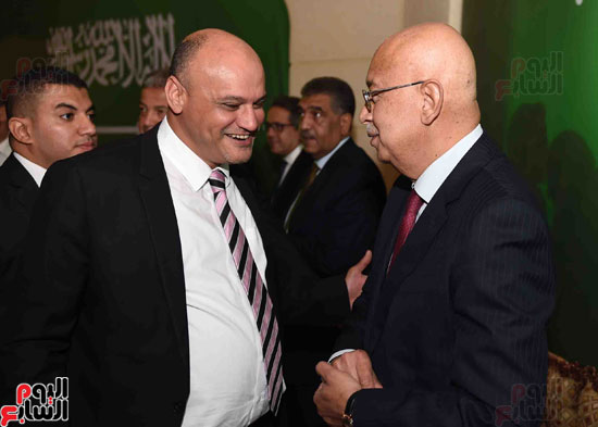 الحفل الذى أقامته سفارة السعودية بالقاهرة بمناسبة احتفالات العيد الوطنى ال ٨٧ للمملكة (14)