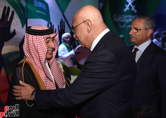الحفل الذى أقامته سفارة السعودية بالقاهرة بمناسبة احتفالات العيد الوطنى ال ٨٧ للمملكة (9)