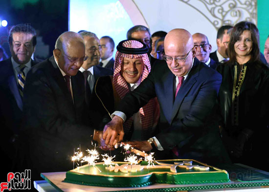 الحفل الذى أقامته سفارة السعودية بالقاهرة بمناسبة احتفالات العيد الوطنى ال ٨٧ للمملكة (7)