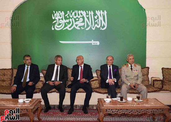الحفل الذى أقامته سفارة السعودية بالقاهرة بمناسبة احتفالات العيد الوطنى ال ٨٧ للمملكة (12)