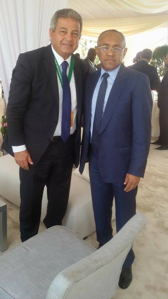 وزير الرياضة و أحمد أحمد
