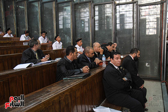 محاكمه محمد مرسى قضية اقتحام السجون (6)