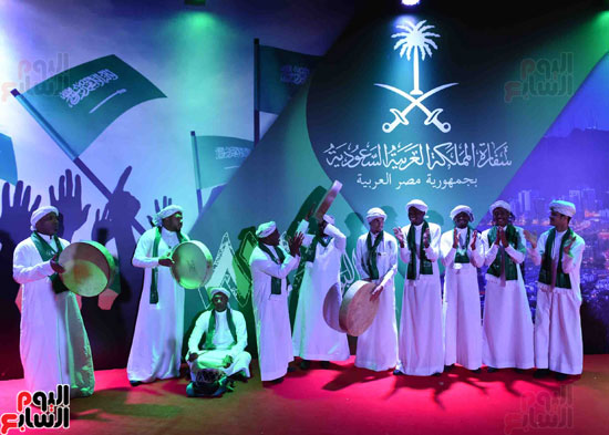 الحفل الذى أقامته سفارة السعودية بالقاهرة بمناسبة احتفالات العيد الوطنى ال ٨٧ للمملكة (8)