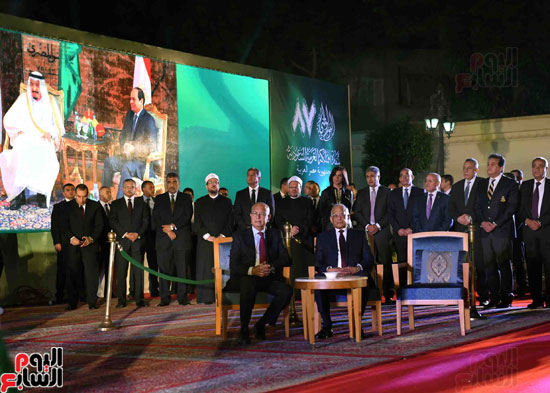 الحفل الذى أقامته سفارة السعودية بالقاهرة بمناسبة احتفالات العيد الوطنى ال ٨٧ للمملكة (3)