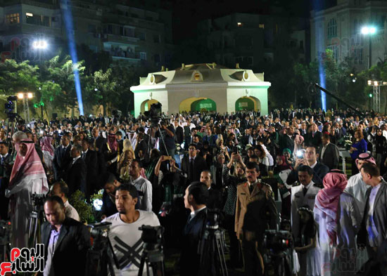 الحفل الذى أقامته سفارة السعودية بالقاهرة بمناسبة احتفالات العيد الوطنى ال ٨٧ للمملكة (17)