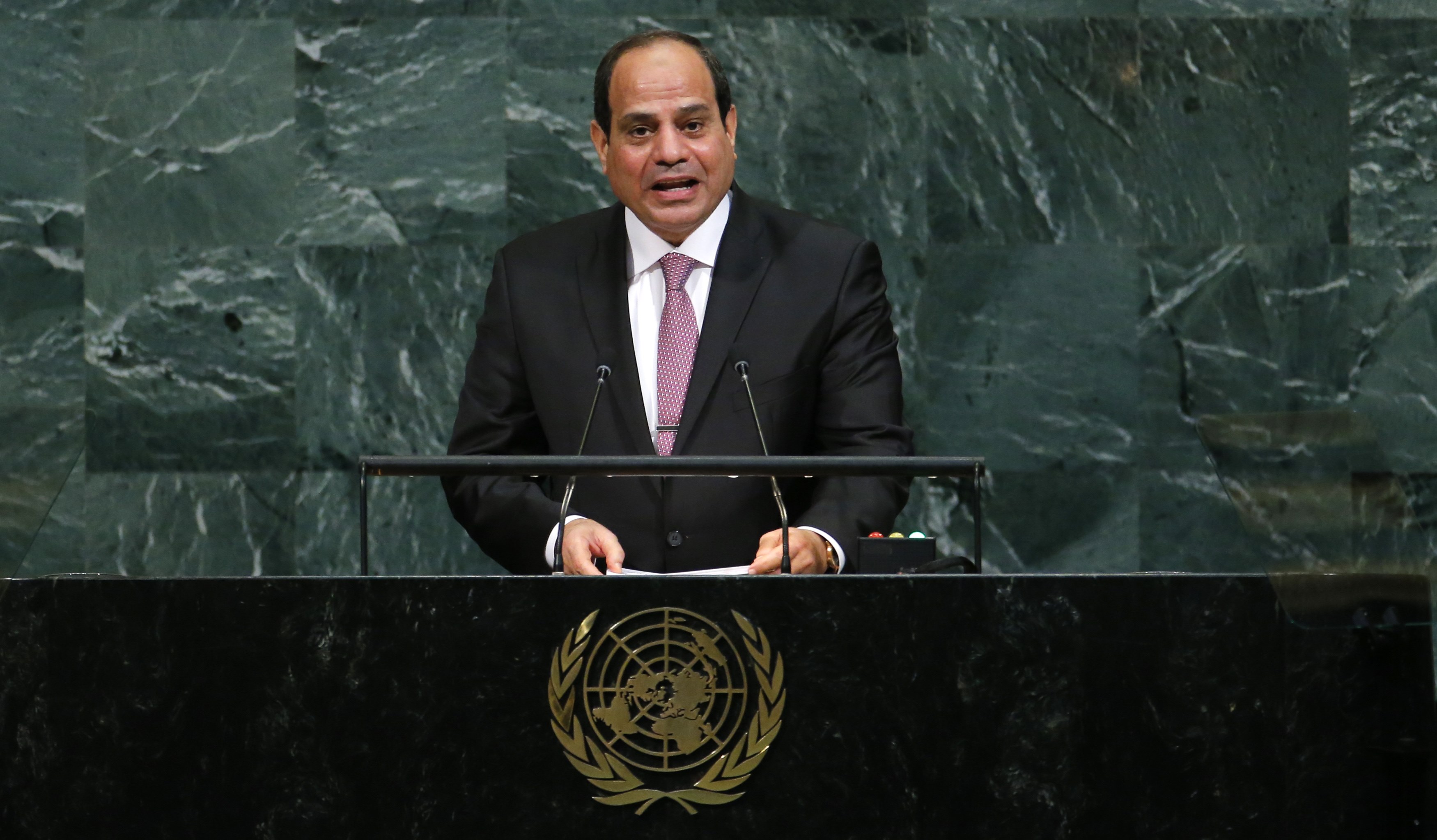 السيسى يلقى بيان مصر أمام الأمم المتحدة