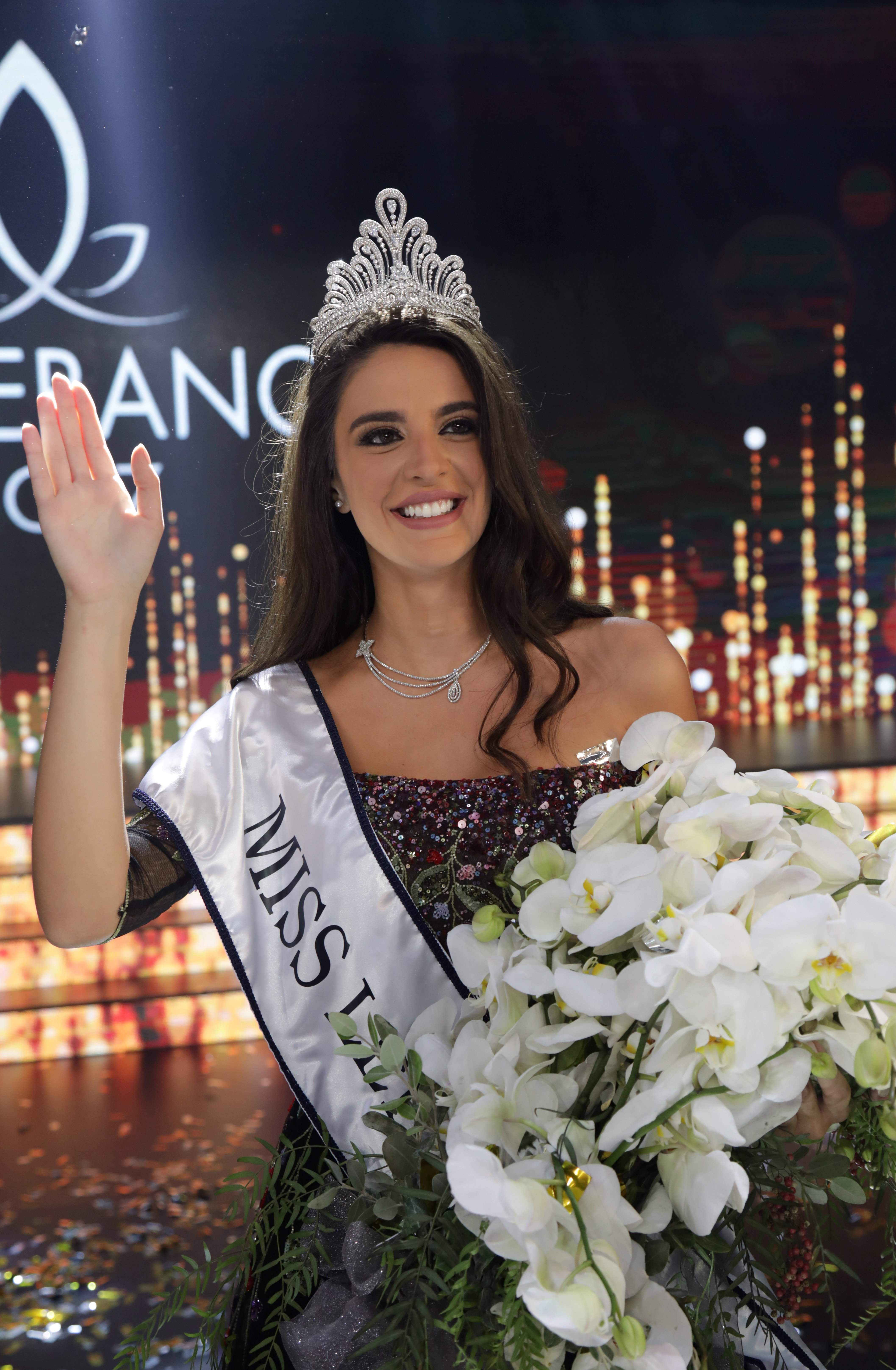 بيرلا الحلو ملكة جمال لبنان 2017