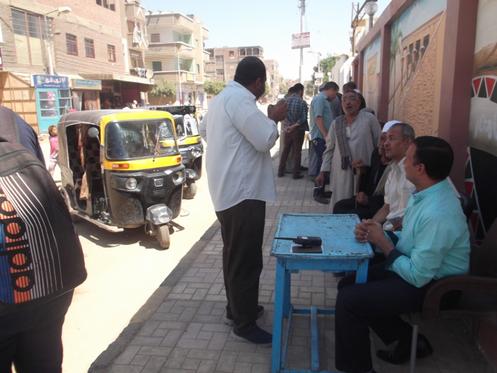 استكمال حصر وجمع بيانات مركبات التوك توك