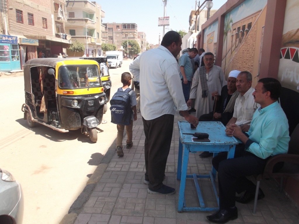 استكمال حصر وجمع بيانات مركبات التوك توك