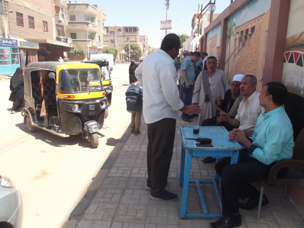 استكمال حصر وجمع بيانات مركبات التوك توك