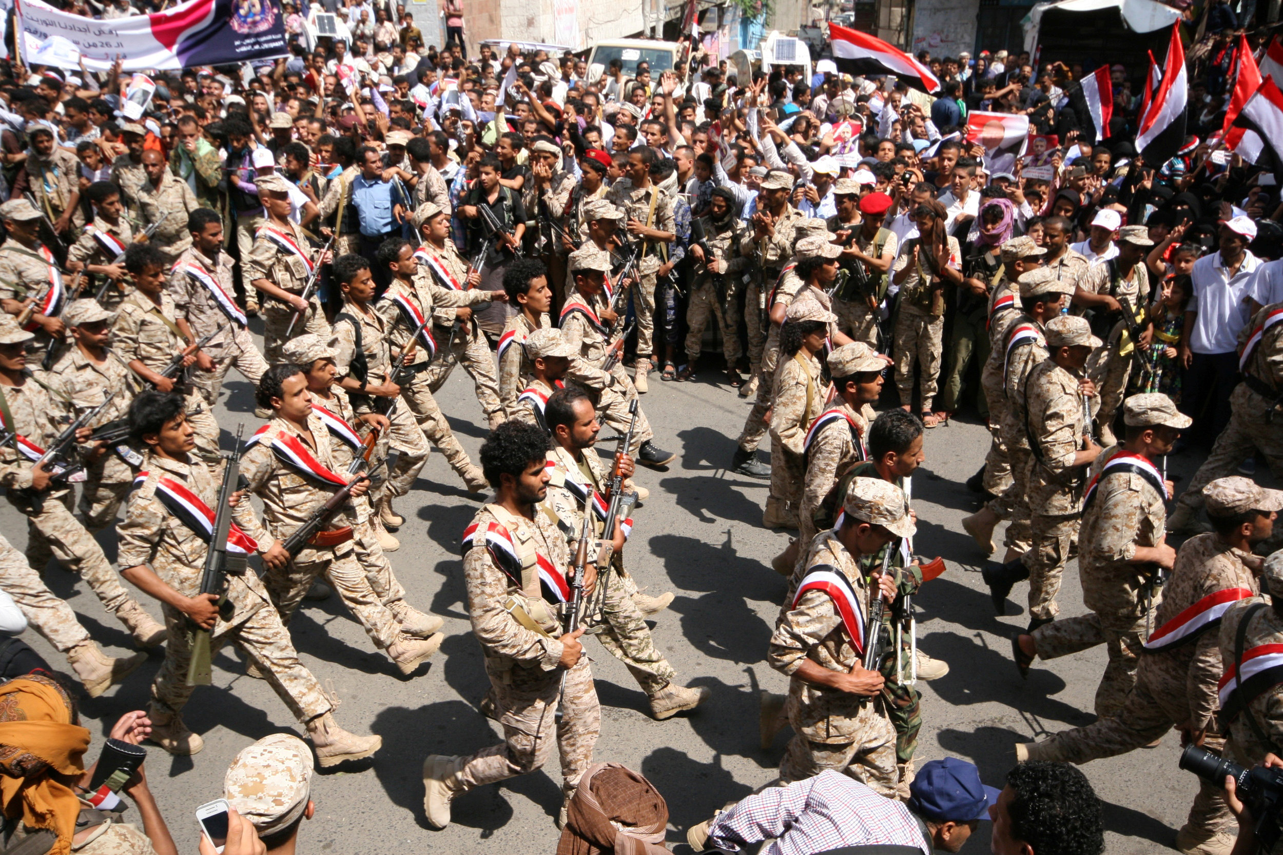 احتفالات بالذكرى الـ55 لثورة سبتمبر اليمنية