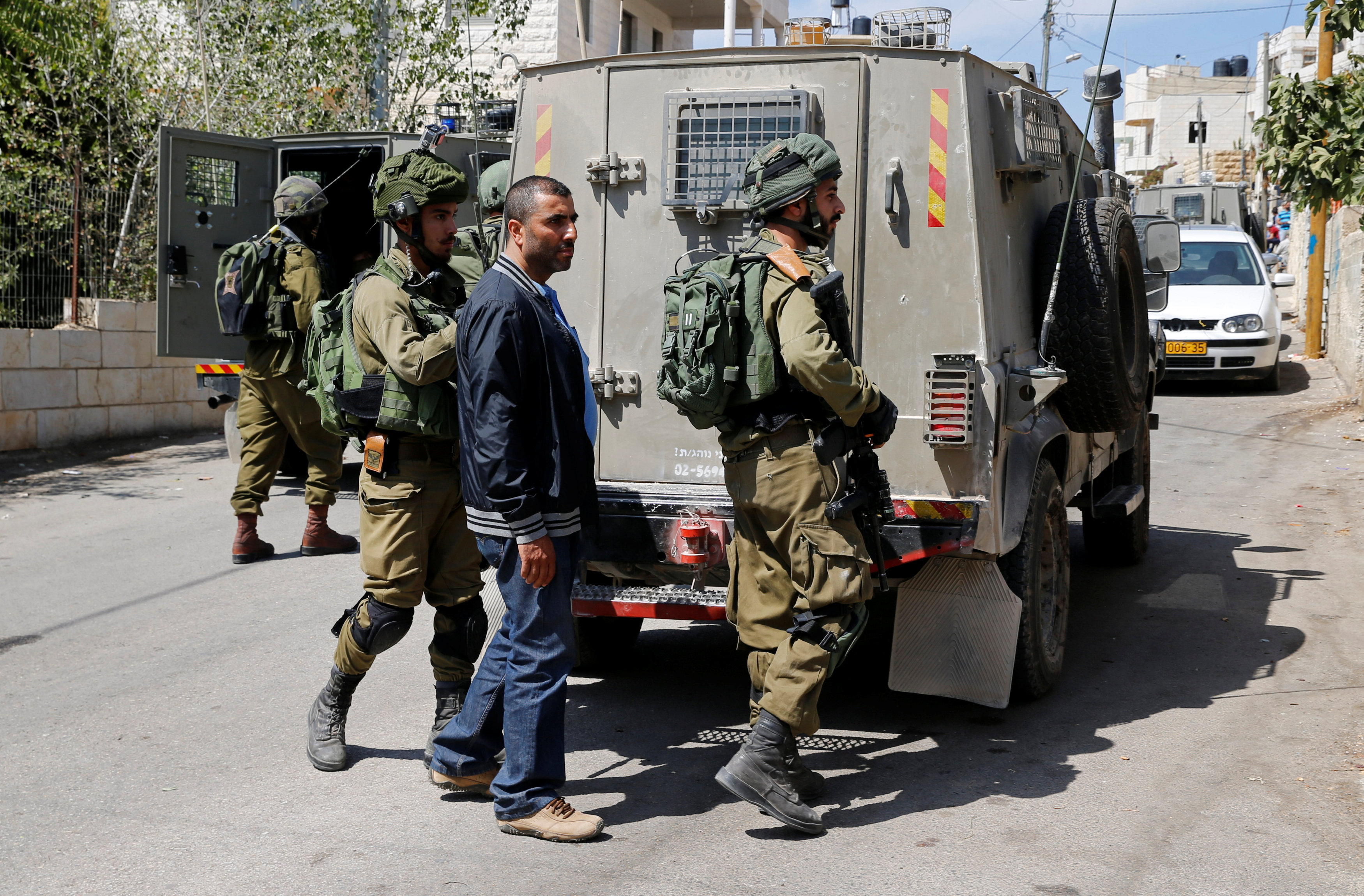 قوات الاحتلال الإسرائيلى برام الله