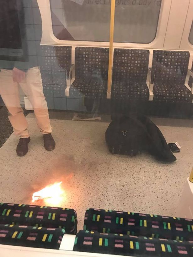 النيران فى مترو أنفاق لندن