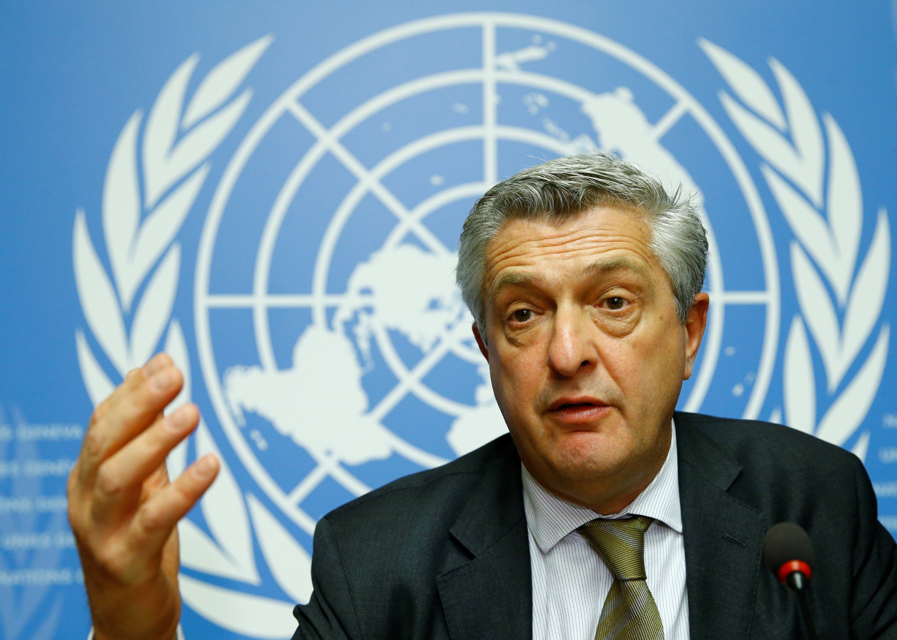 فيليبو جراندى رئيس المفوضية السامية للأمم المتحدة لشؤون اللاجئين