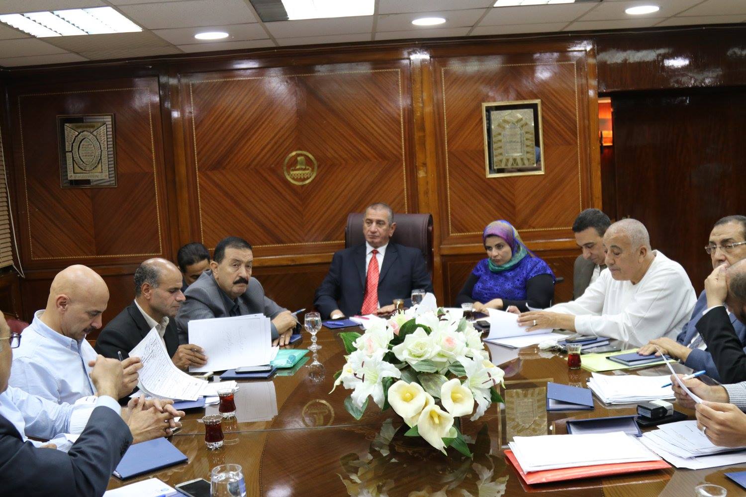 محافظ كفر الشيخ يبلتقي بأعضاء مجلس النواب (4)