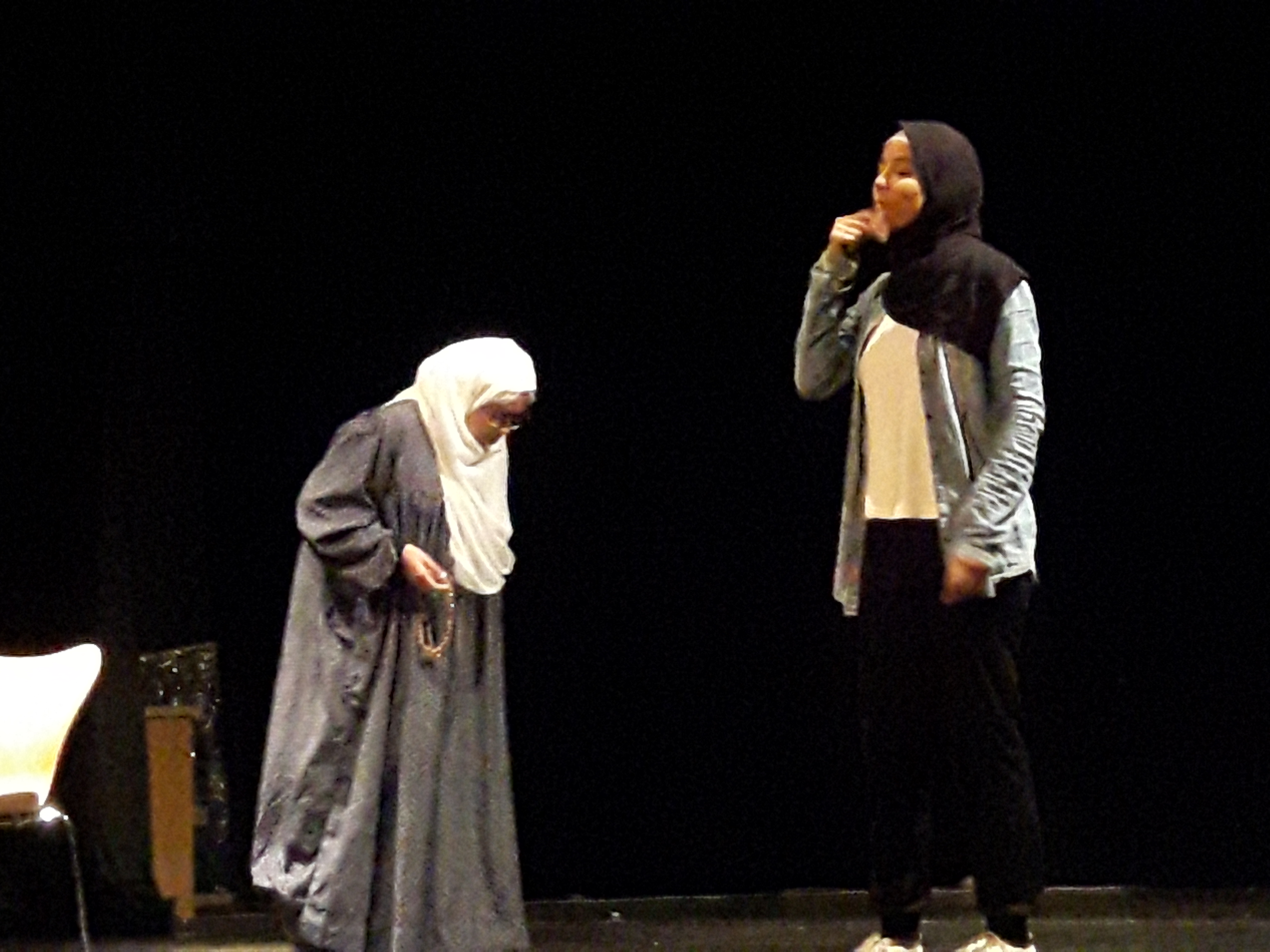 أول عرض لمسرحية أبطالها من الصم والبكم  (4)