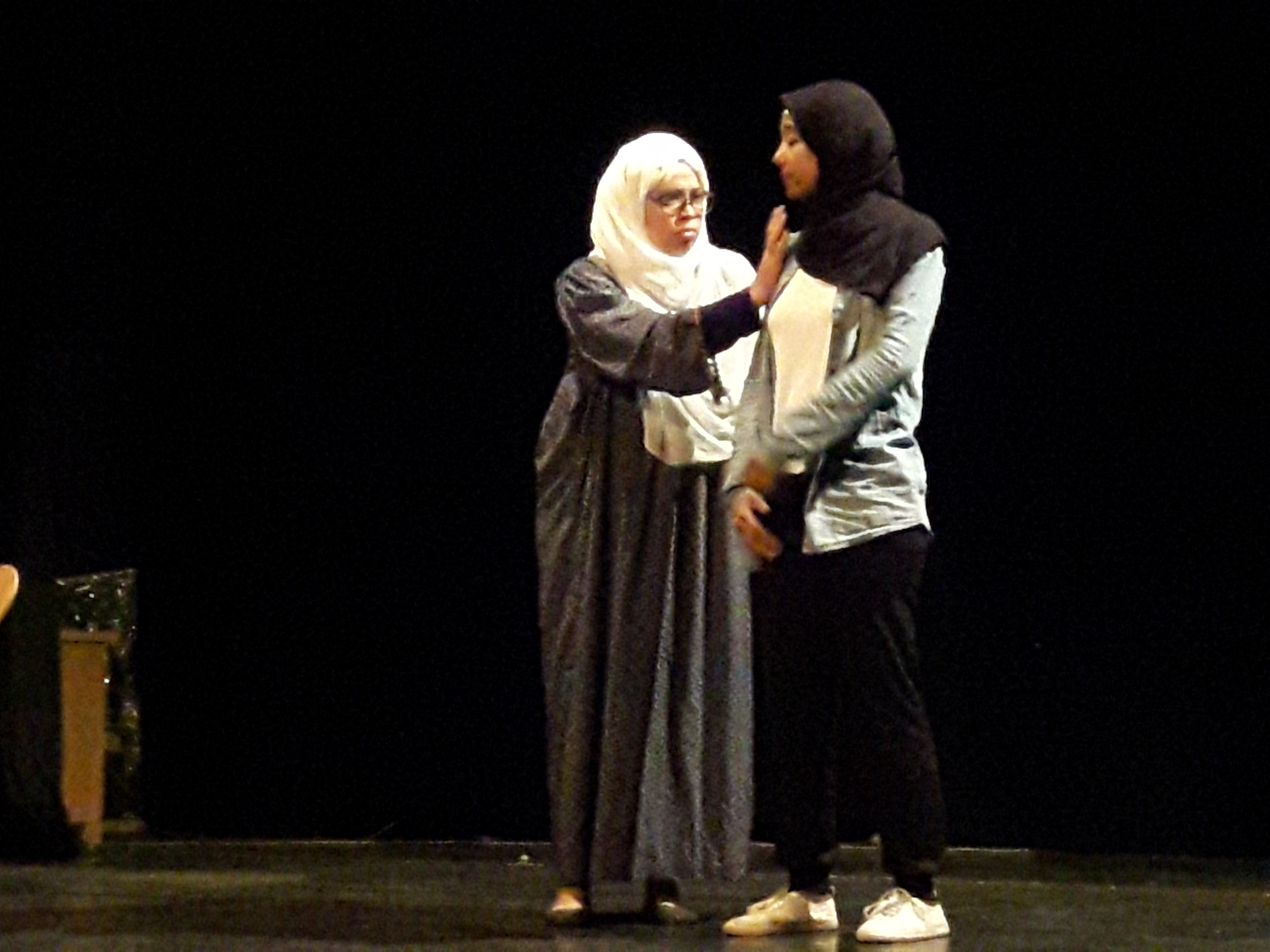 أول عرض لمسرحية أبطالها من الصم والبكم  (3)