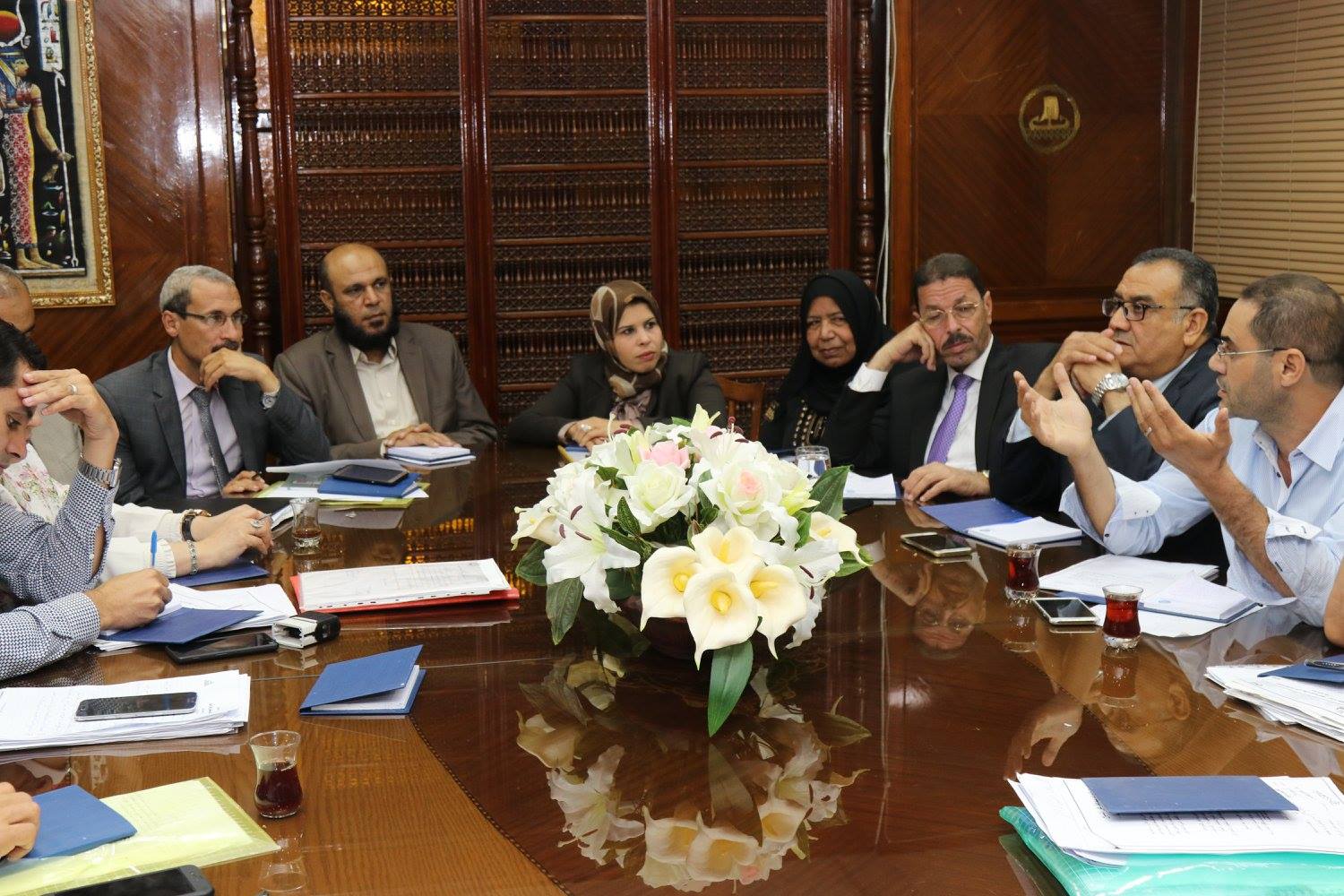 محافظ كفر الشيخ يلتقي بأعضاء مجلس النواب (4)