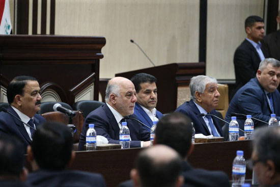 جلسة البرلمان العراقى لبحث تنفيذ قرارات عقابية ضد مسعود بارزانى (1)