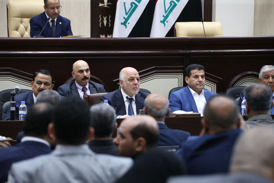 جلسة البرلمان العراقى لبحث تنفيذ قرارات عقابية ضد مسعود بارزانى (2)