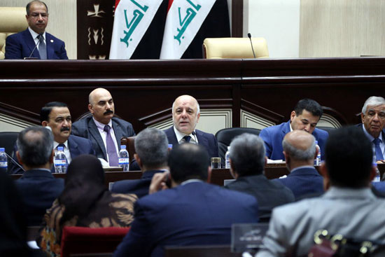 جلسة البرلمان العراقى لبحث تنفيذ قرارات عقابية ضد مسعود بارزانى (8)