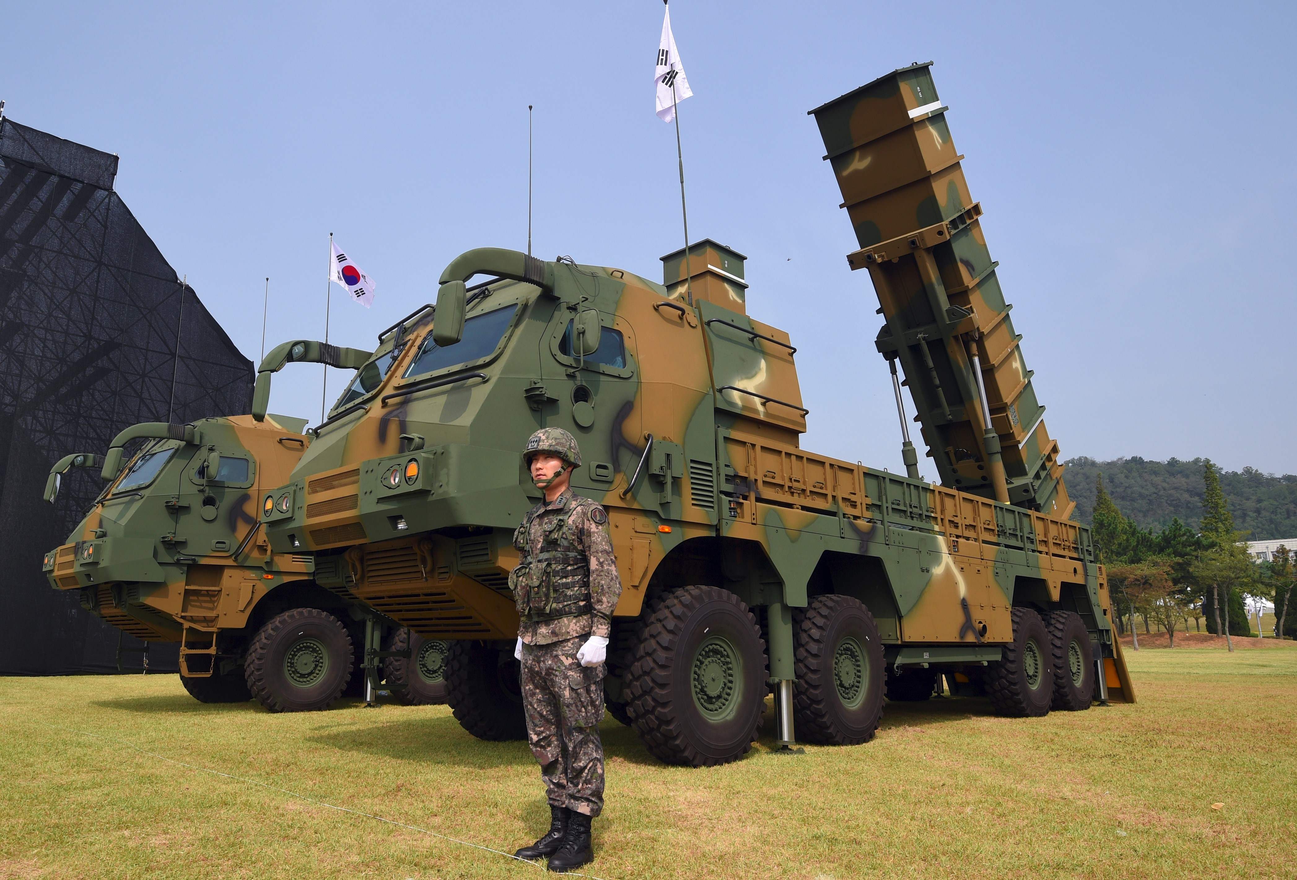 منظومة صواريخ دفاعية فى كوريا الجنوبية