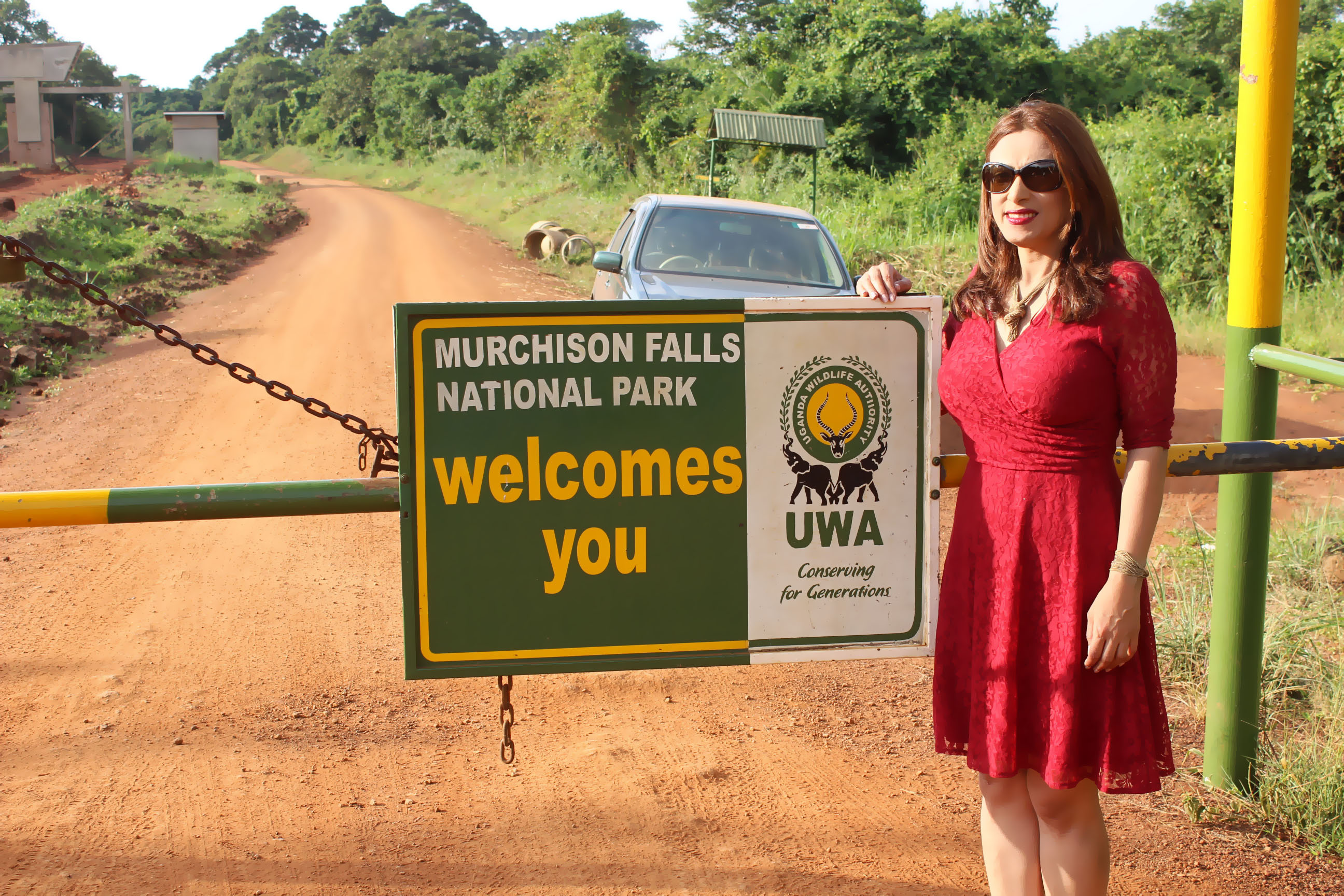 أون أفريكا فى محمية شلالات مارشيزون فى أوغندا