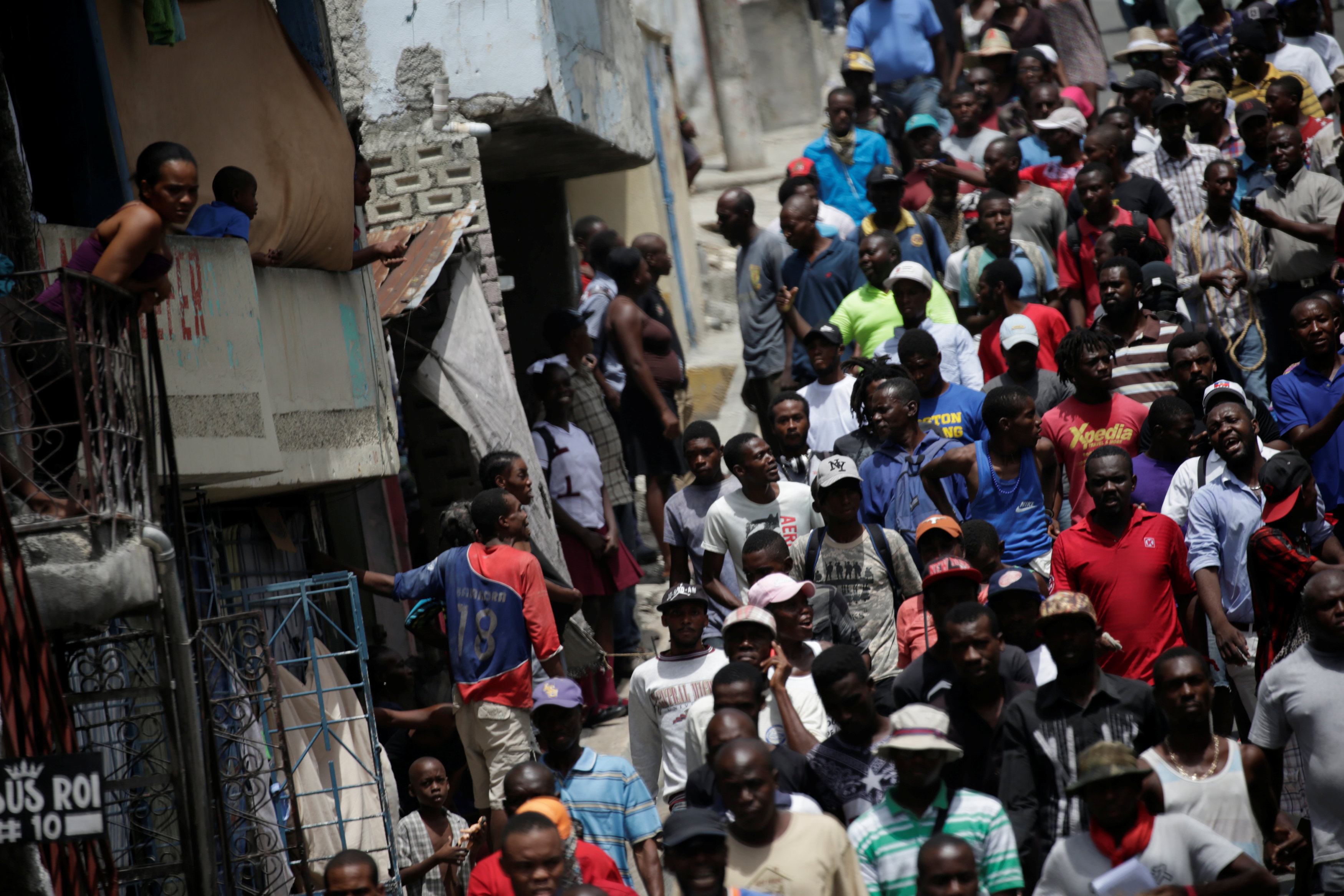 مظاهرات ضد حكومة هايتى