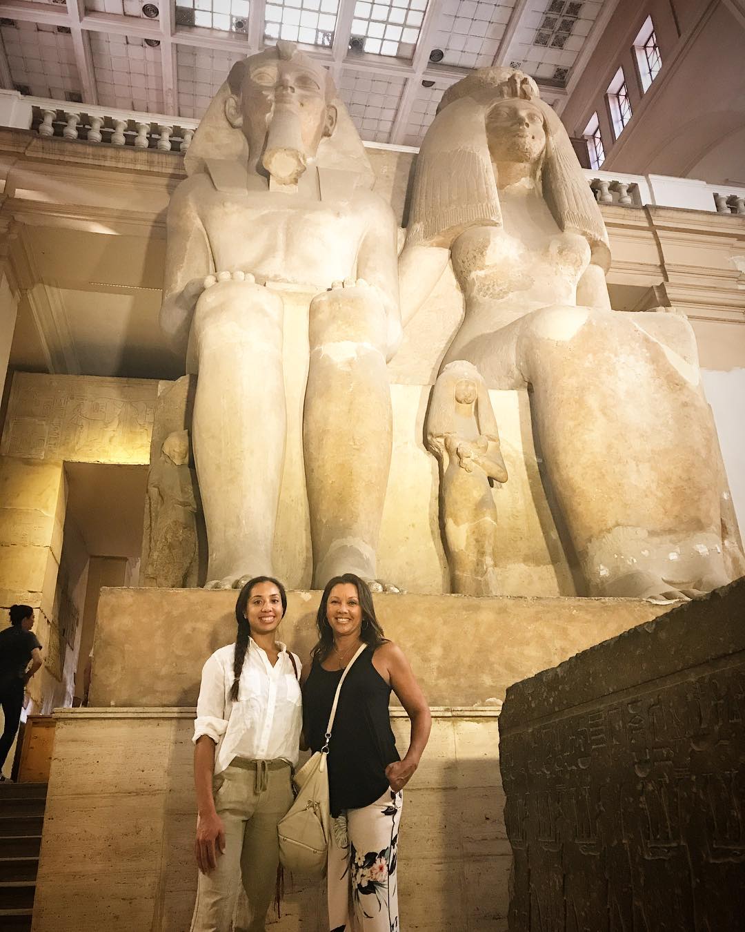 فى زيارة المتحف المصرى