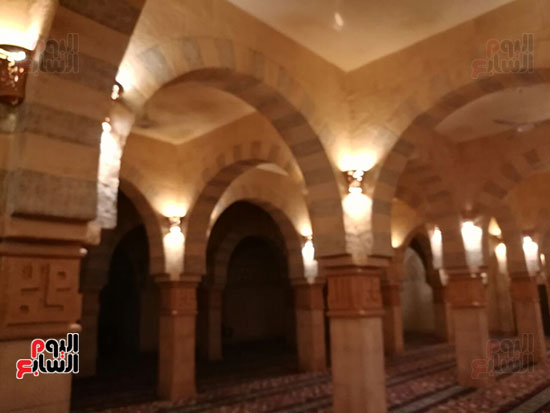  أروقة مسجد الصحابة بشرم الشيخ