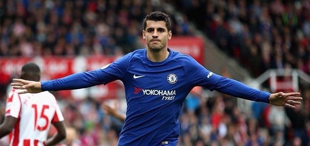 موراتا لاعب تشيلسي الحالي وريال مدريد السابق