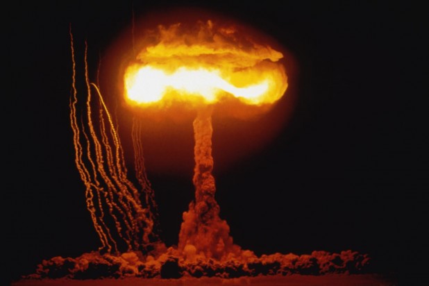 انفجار لقنبلة هيدروجينية