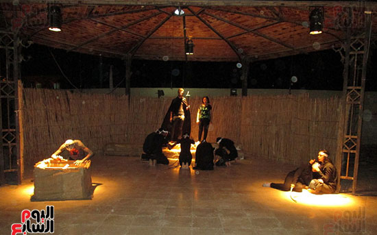 مسرحية جزيرة العميان بقصر ثقافة السويس (2)